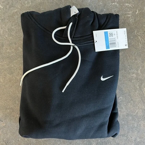 New W tags! Men’s Nike Hoodie Black Size Medium - Picture 1 of 5